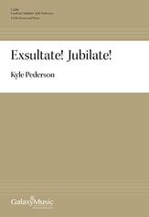 Exsultate! Jubilate! SATB choral sheet music cover